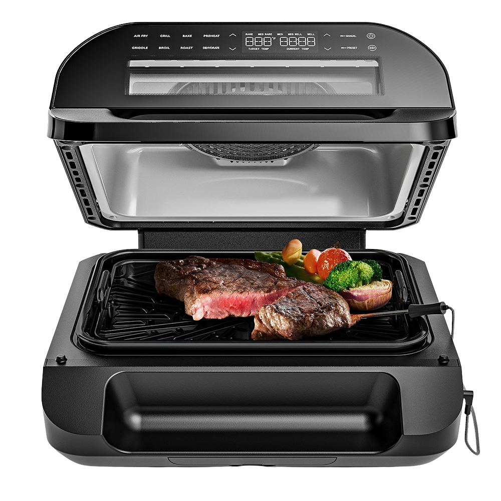 Indoor barbecue grill 3 in 1