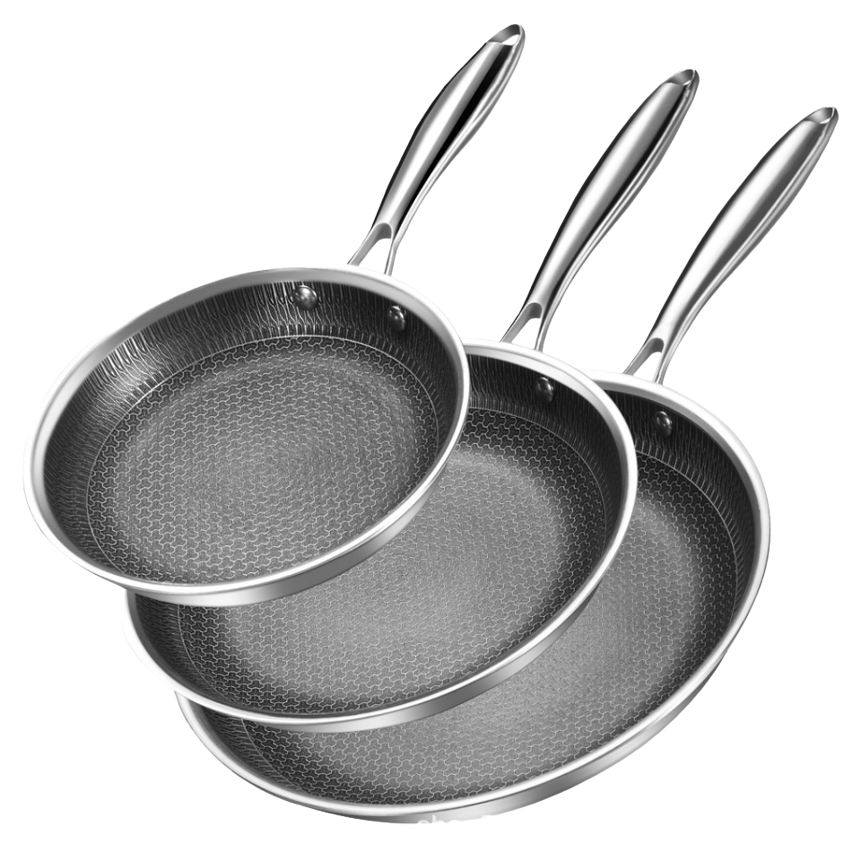 Luxury 3 pcs pan set